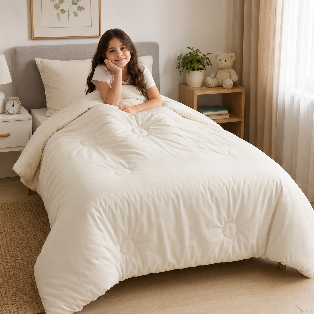 Edredom Solteiro Extra Macio Marshmallow 1,50 x 2,20 Fendi - Laço Bebê