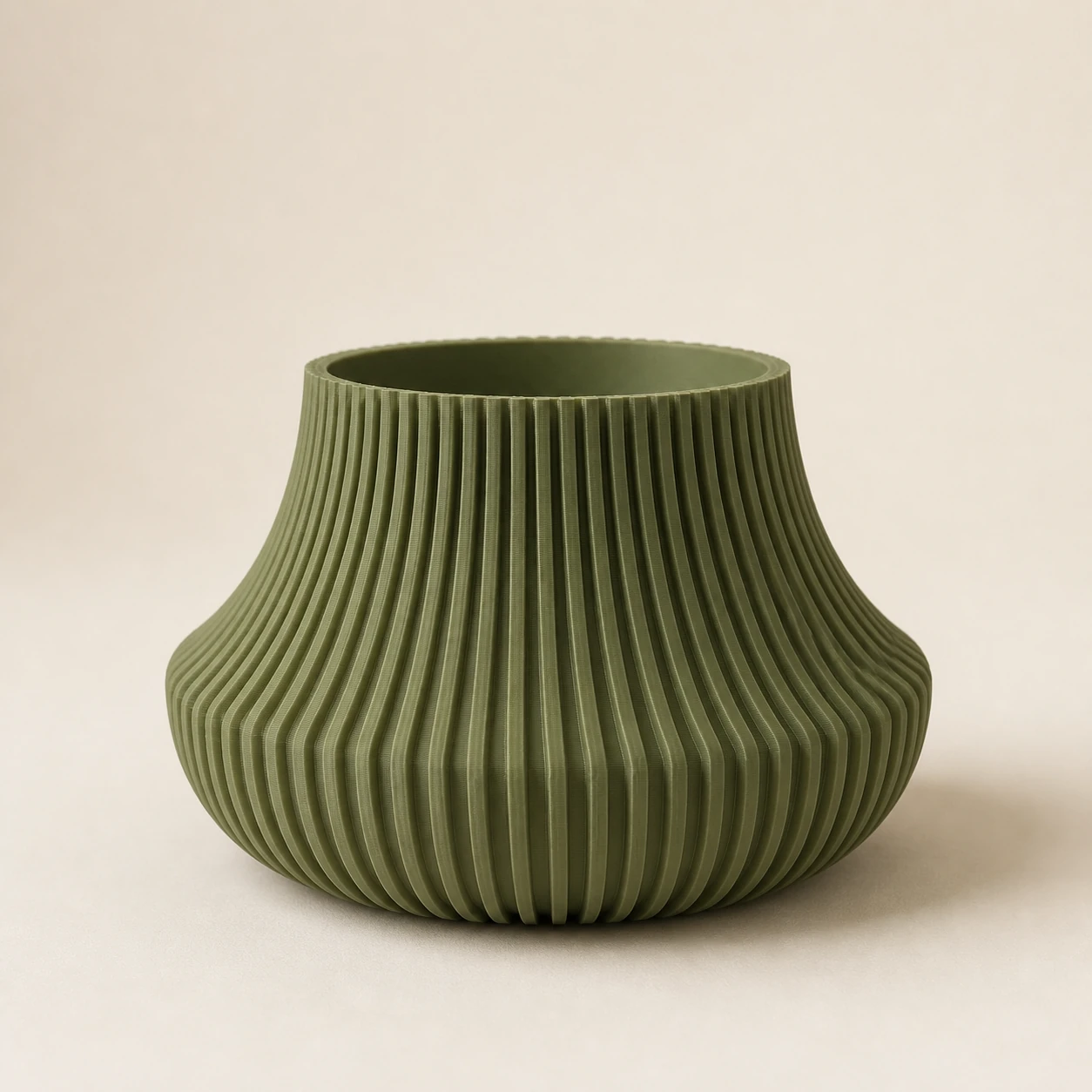 Vaso de Planta Canelado Japandi Aurora Criandê