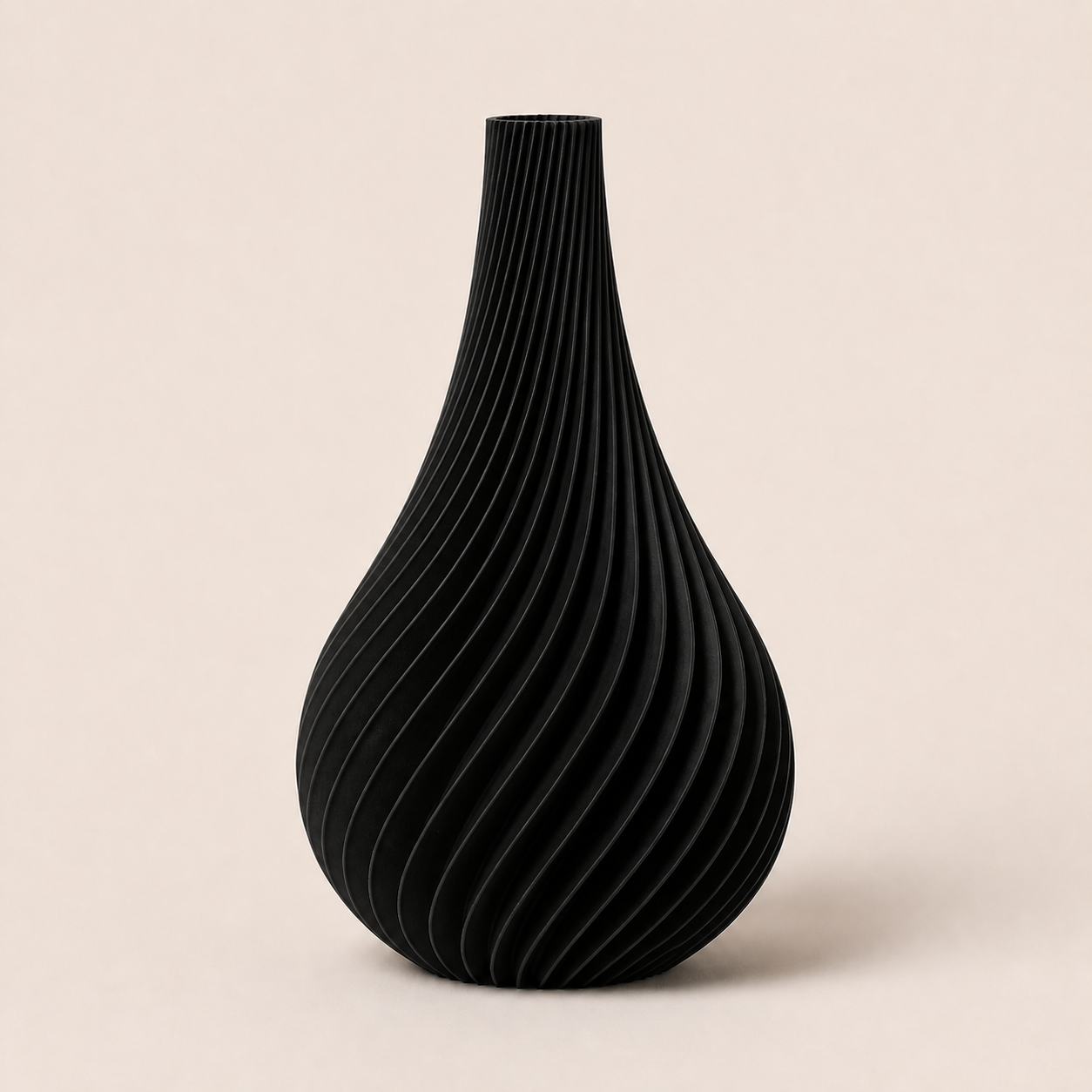 Vaso Espiral Minimalista Japandi Criandê