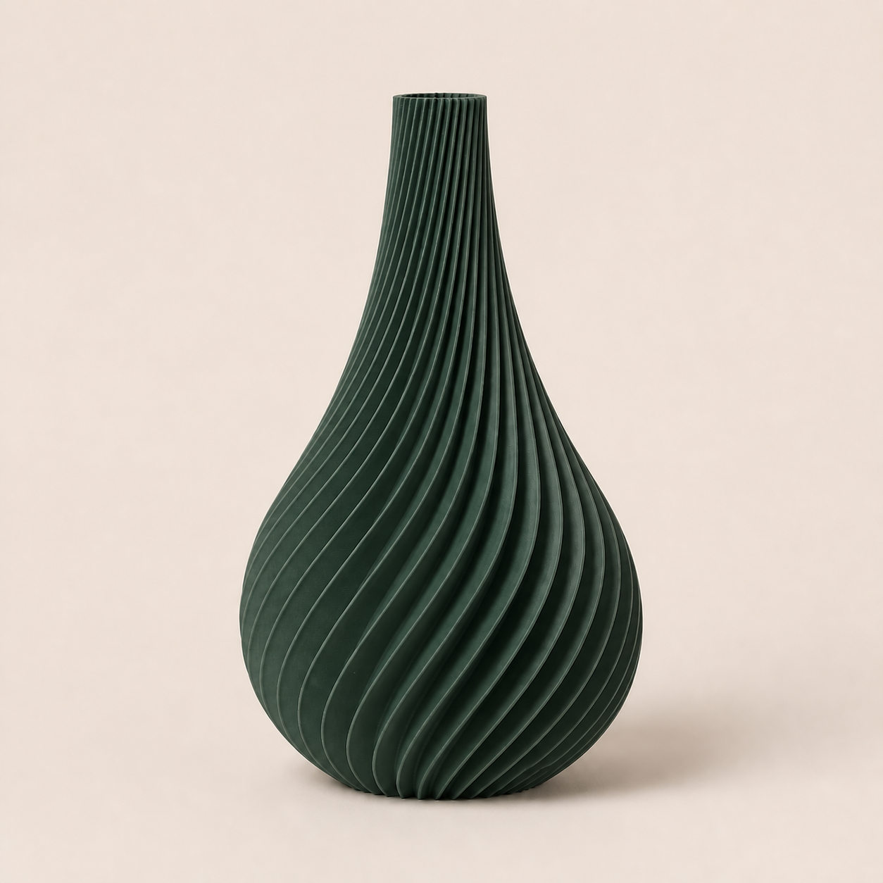 Vaso Espiral Minimalista Japandi Criandê