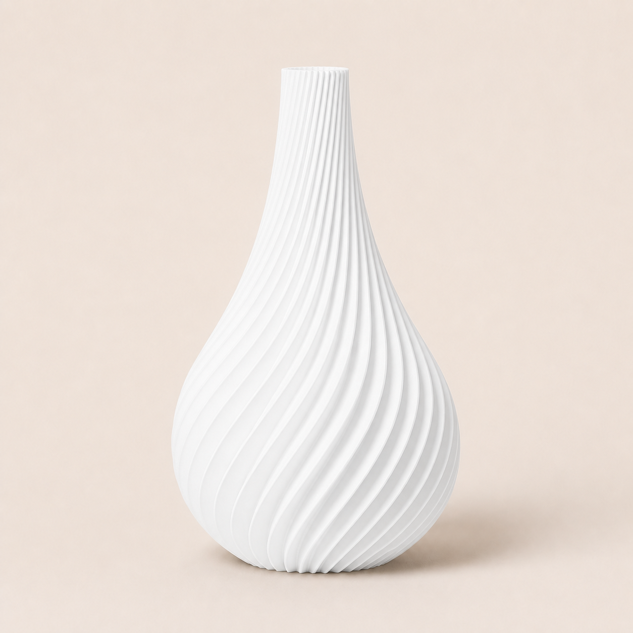 Vaso Espiral Minimalista Japandi Criandê