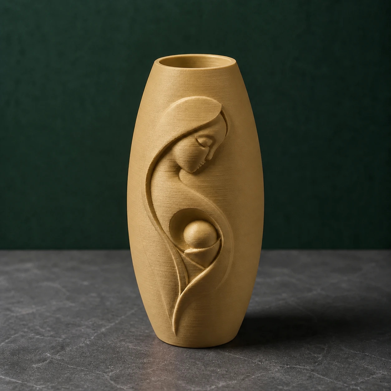 Vaso Mãe e Filho Dia das Mães Criandê