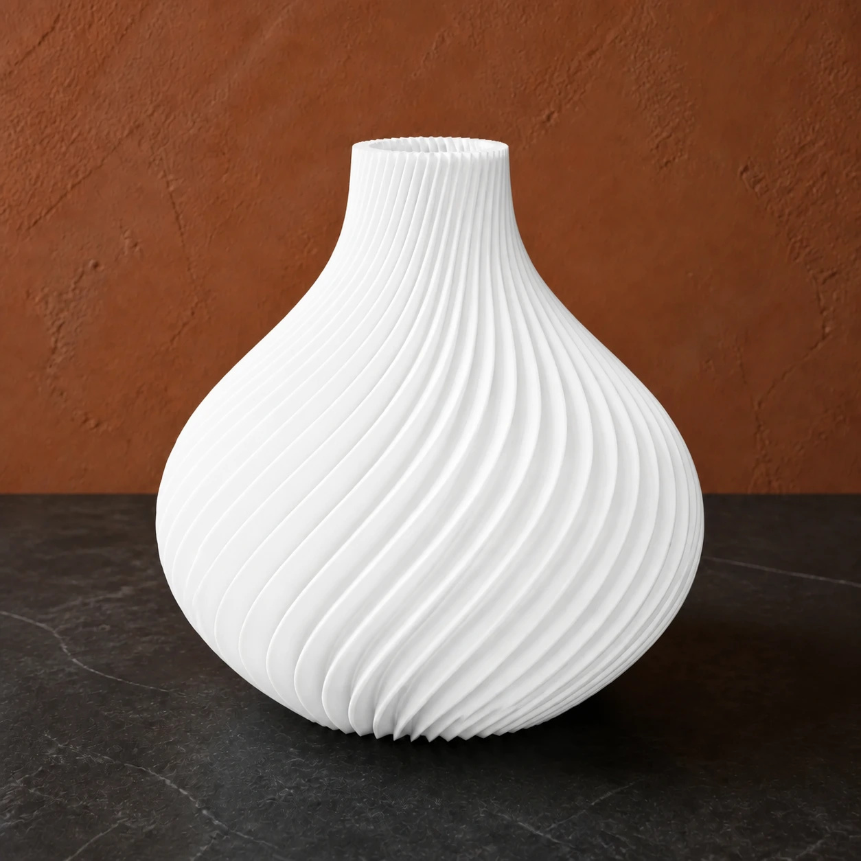 Vaso Zen Espiral Paramétrico Criandê