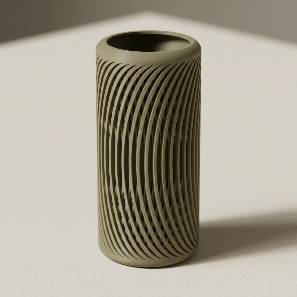 Vaso Espiral Decorativo Twysta Criandê