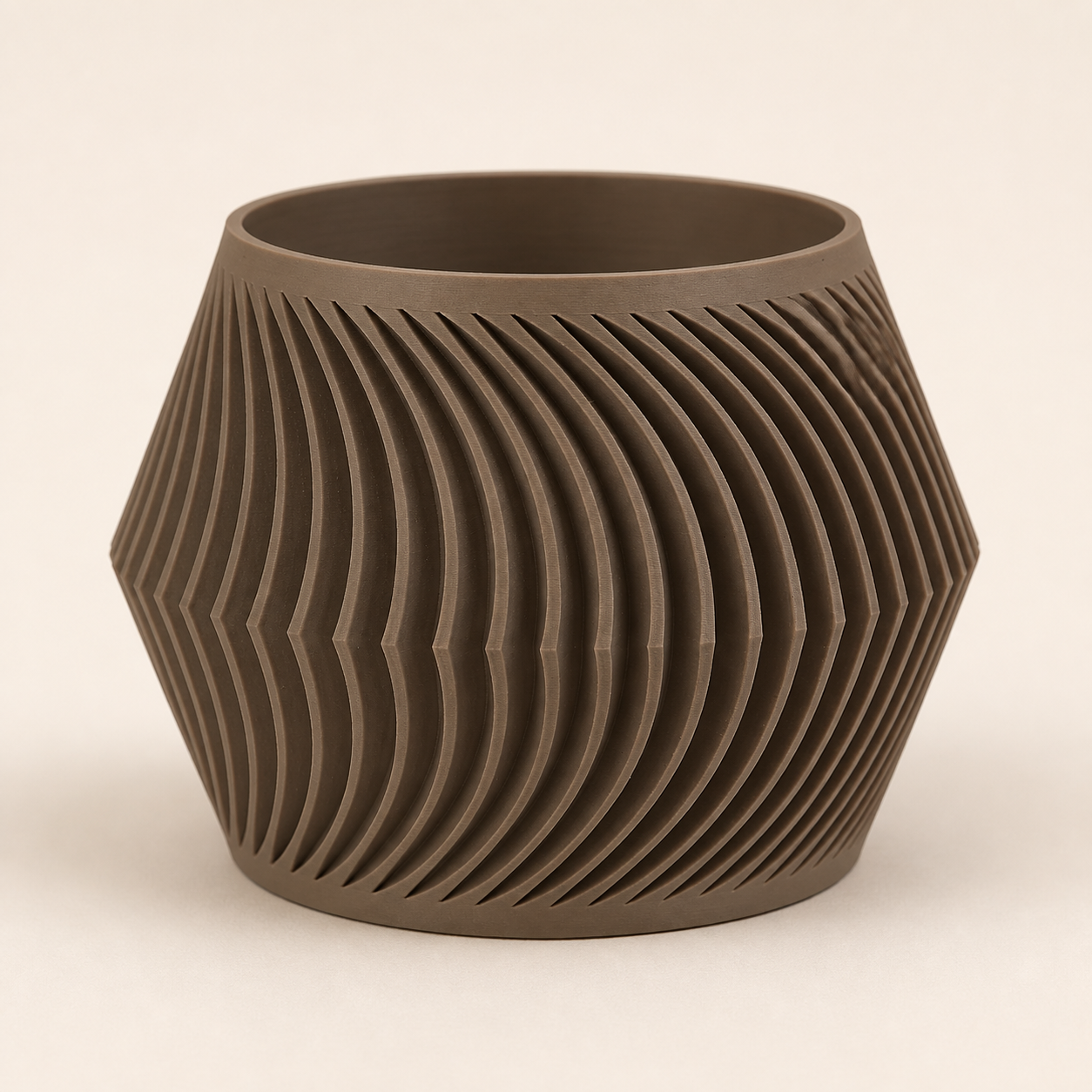 Vaso Ondulado Torcido Paramétrico Criandê