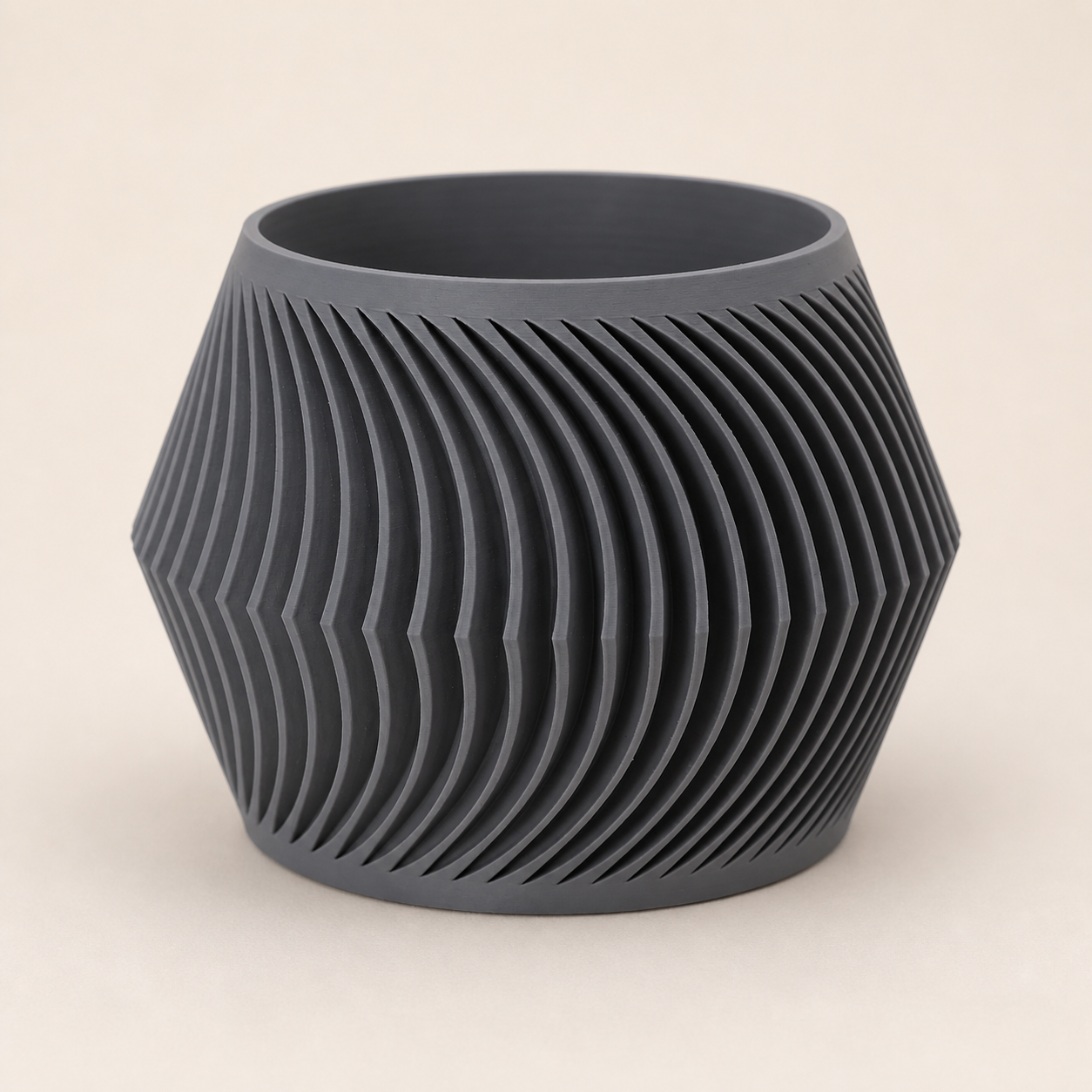 Vaso Ondulado Torcido Paramétrico Criandê
