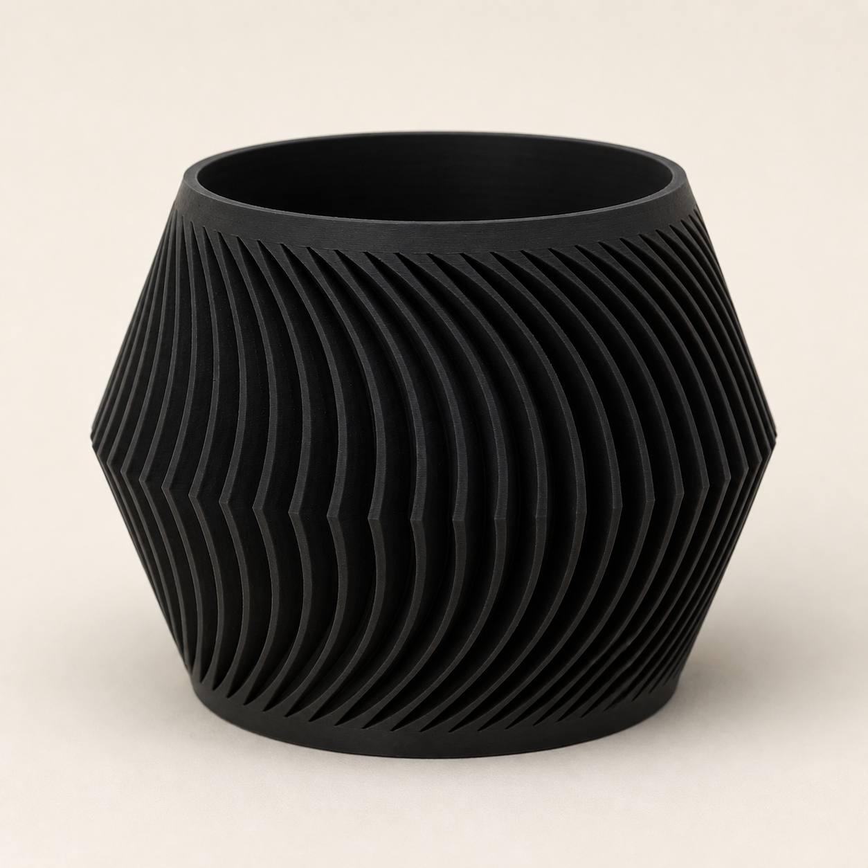 Vaso Ondulado Torcido Paramétrico Criandê