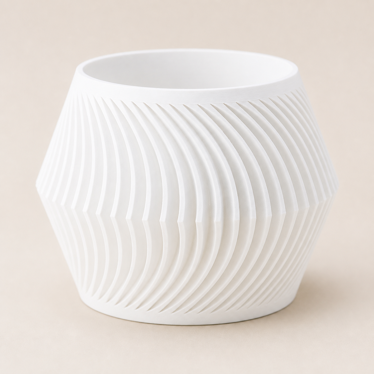 Vaso Ondulado Torcido Paramétrico Criandê
