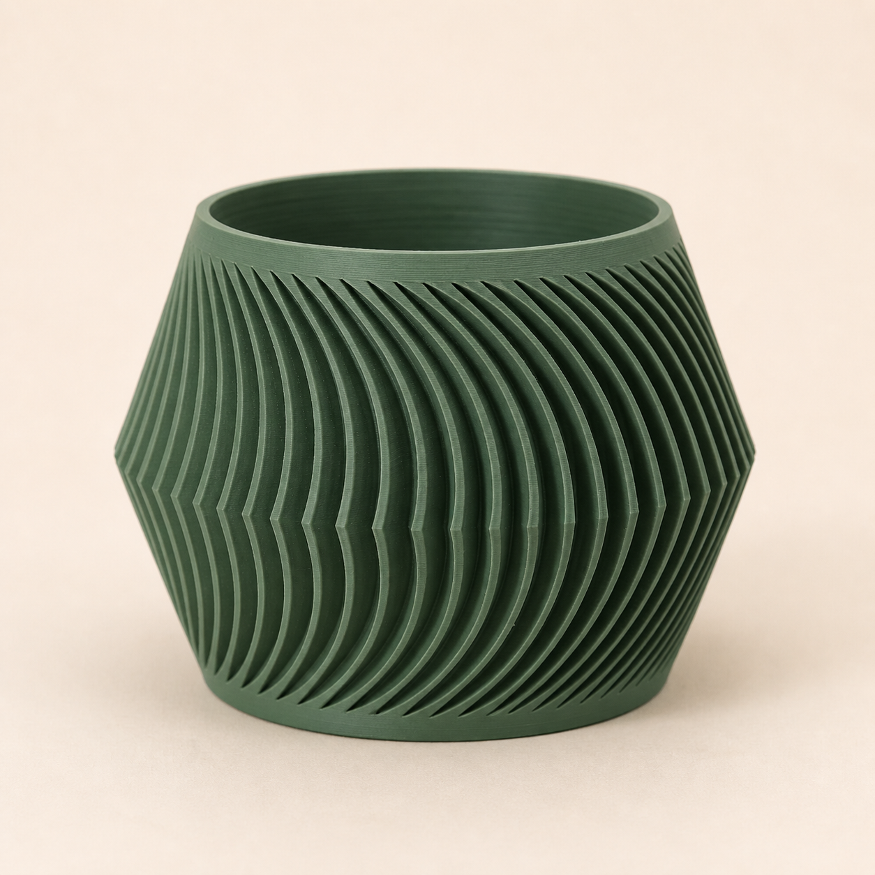 Vaso Ondulado Torcido Paramétrico Criandê