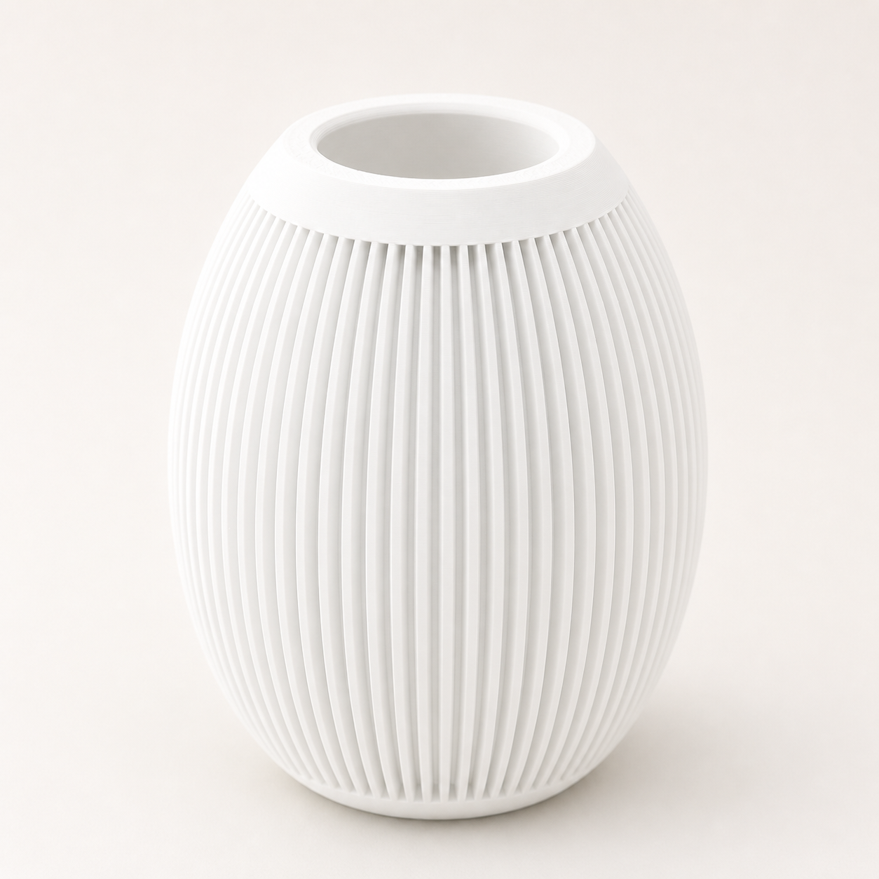 Vaso Ovo Canelado Japandi Criandê