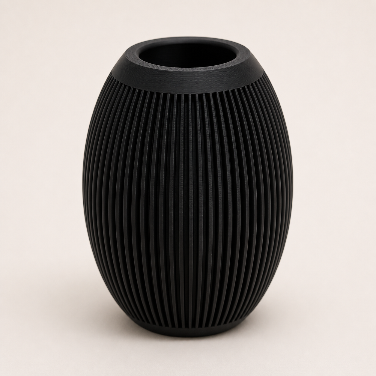 Vaso Ovo Canelado Japandi Criandê