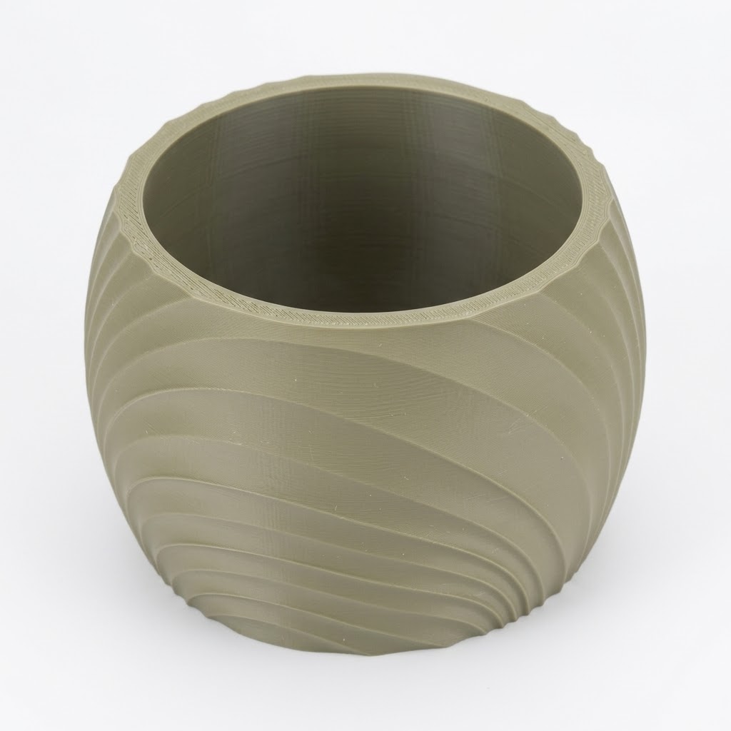 Vaso de Planta Solaris Ondas Orgânicas Criandê