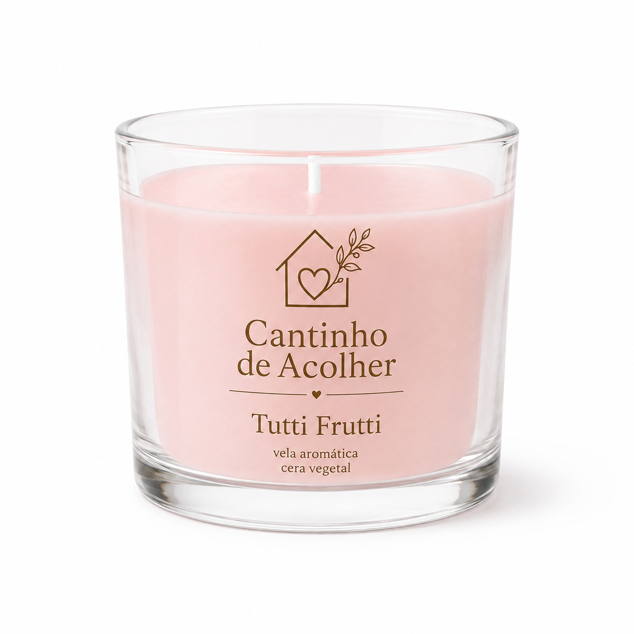Vela Aromática Tutti Frutti 120g Cantinho de Acolher - Criandê
