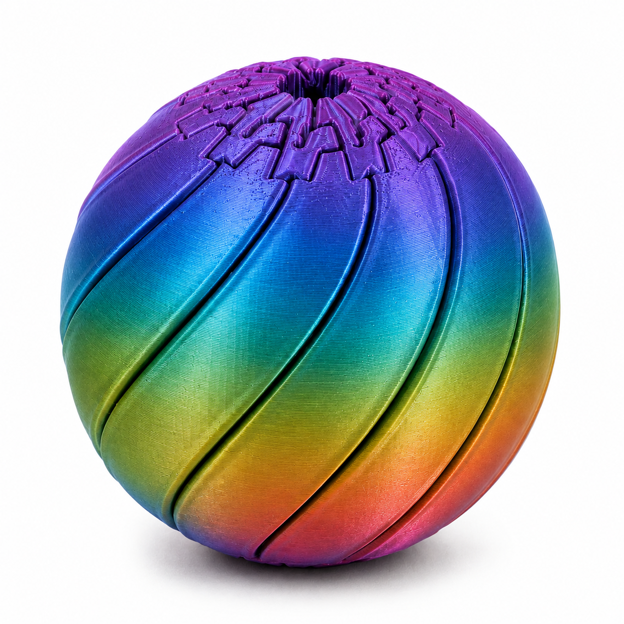 Slime Ball Bola Sensorial Infinita Antiestresse Movimento Contínuo - Criandê