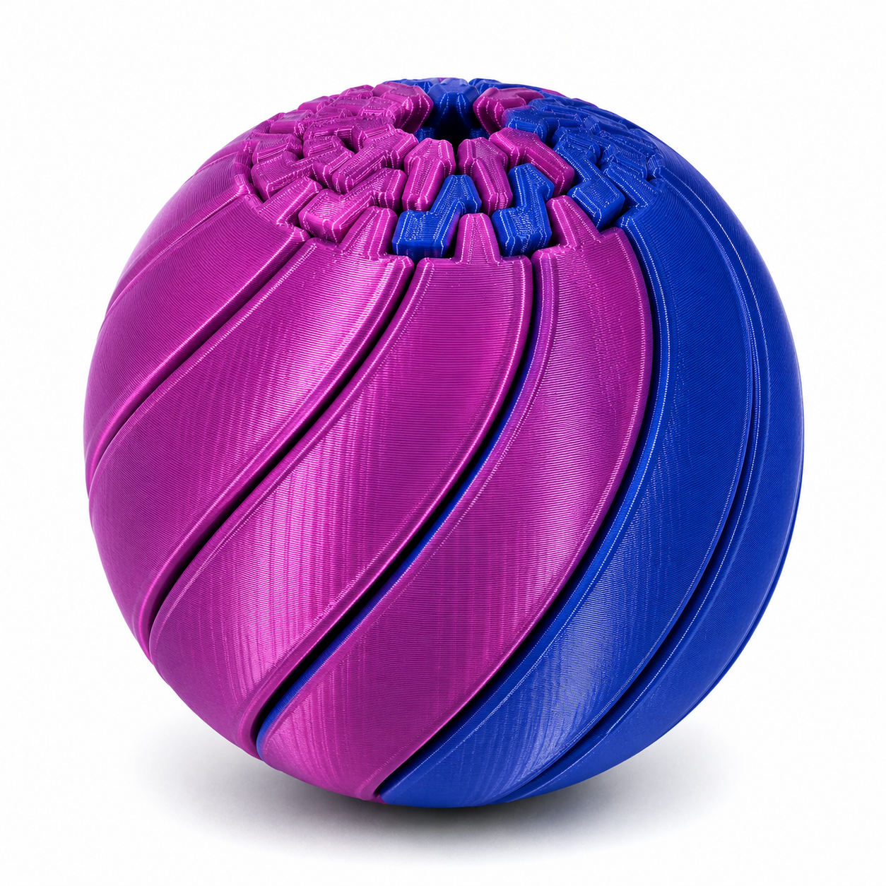 Slime Ball Bola Sensorial Infinita Antiestresse Movimento Contínuo - Criandê