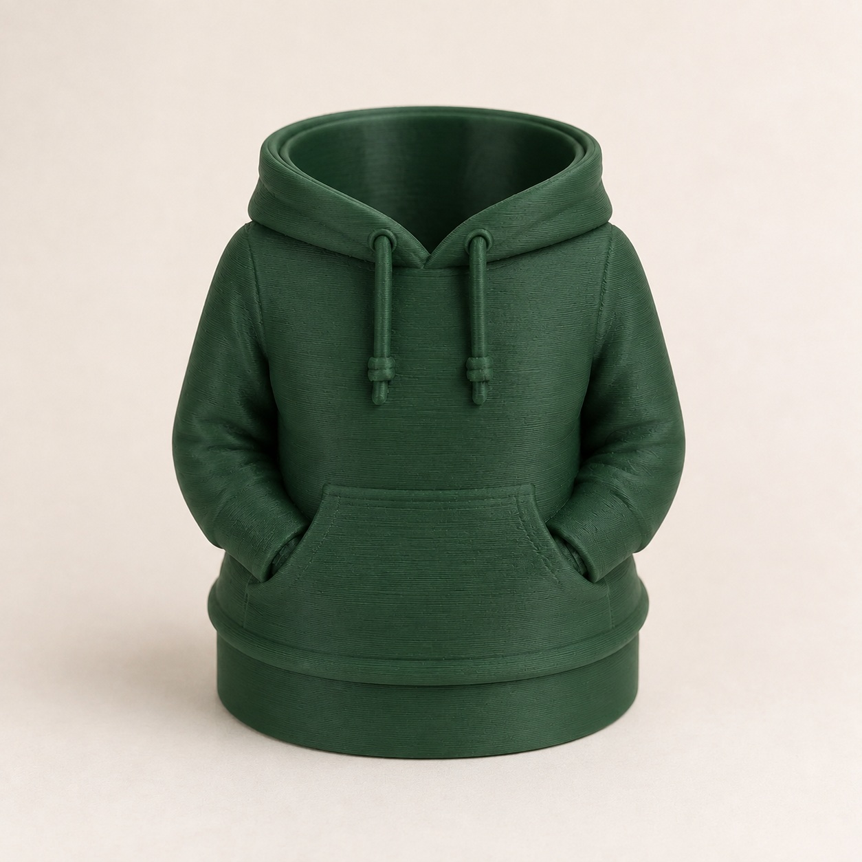 Porta-Canetas Moletom Feminino Criandê Verde