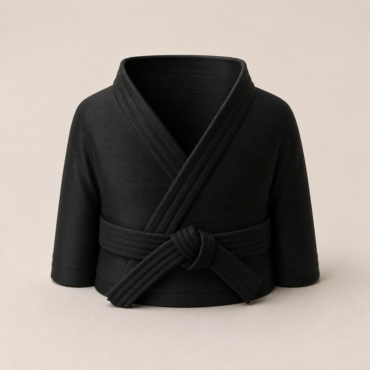 Porta-Canetas Kimono de Karatê Faixa Preta Criandê Preto