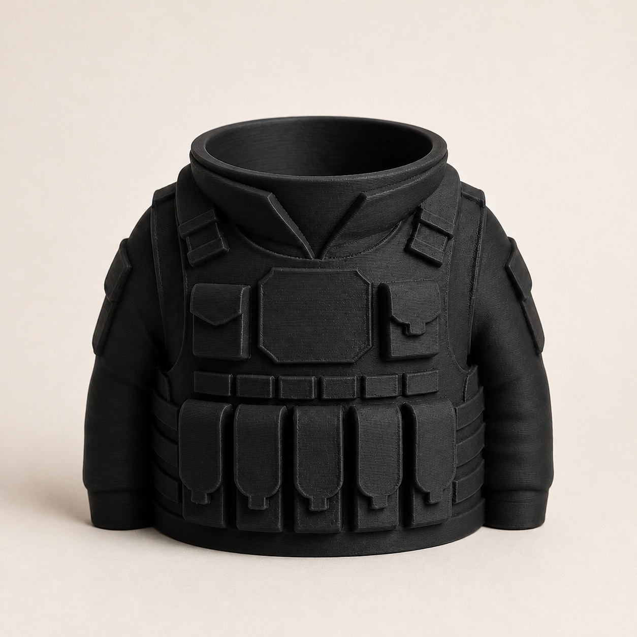 Porta-Canetas Colete Tático Militar Criandê Preto