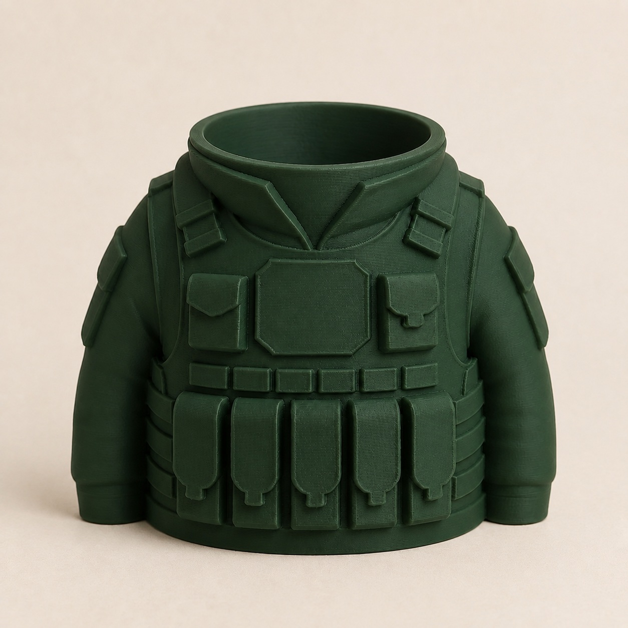 Porta-Canetas Colete Tático Militar Criandê Verde