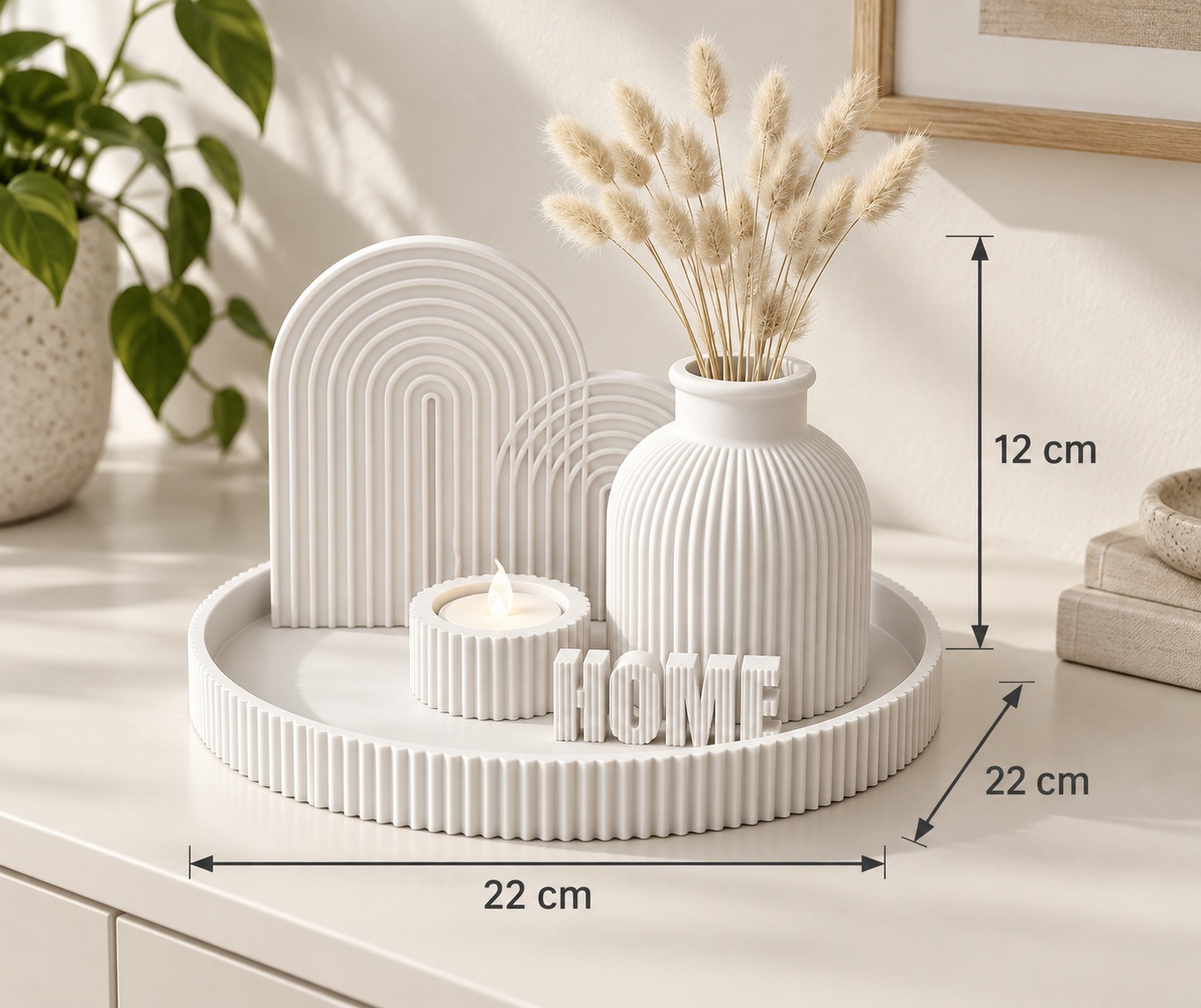 Kit Home Completo Criandê Branco