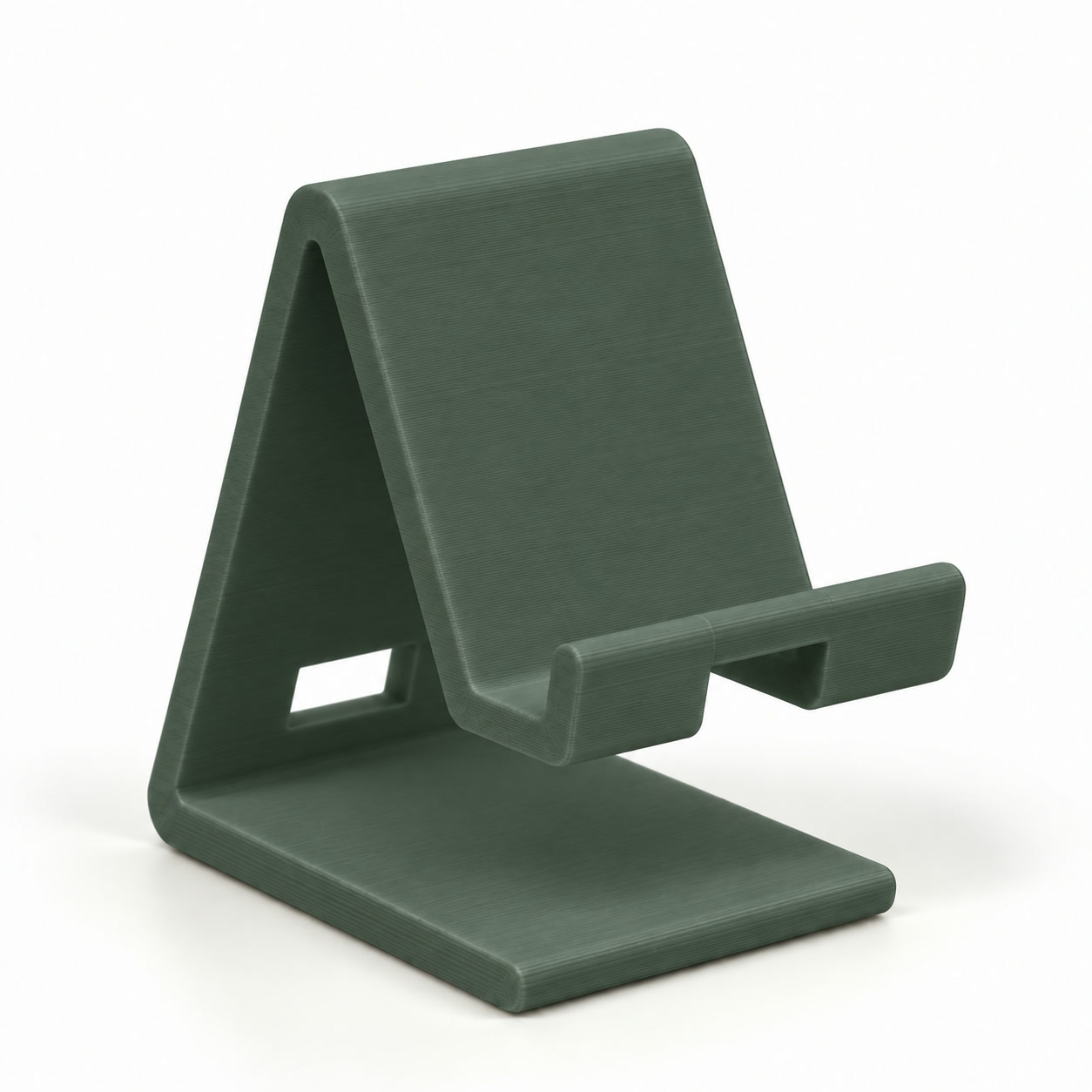 Suporte para Celular com Passagem para Cabo Criandê Verde