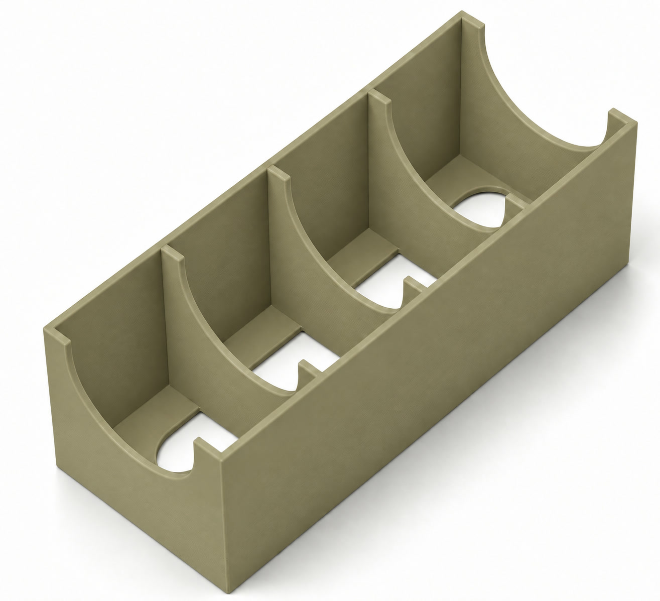 Porta Sachês de Chá Modular Criandê Wood Gold