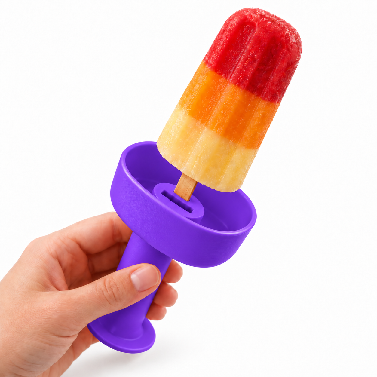 Suporte para Picolé com Coletor Antipingos – Criandê