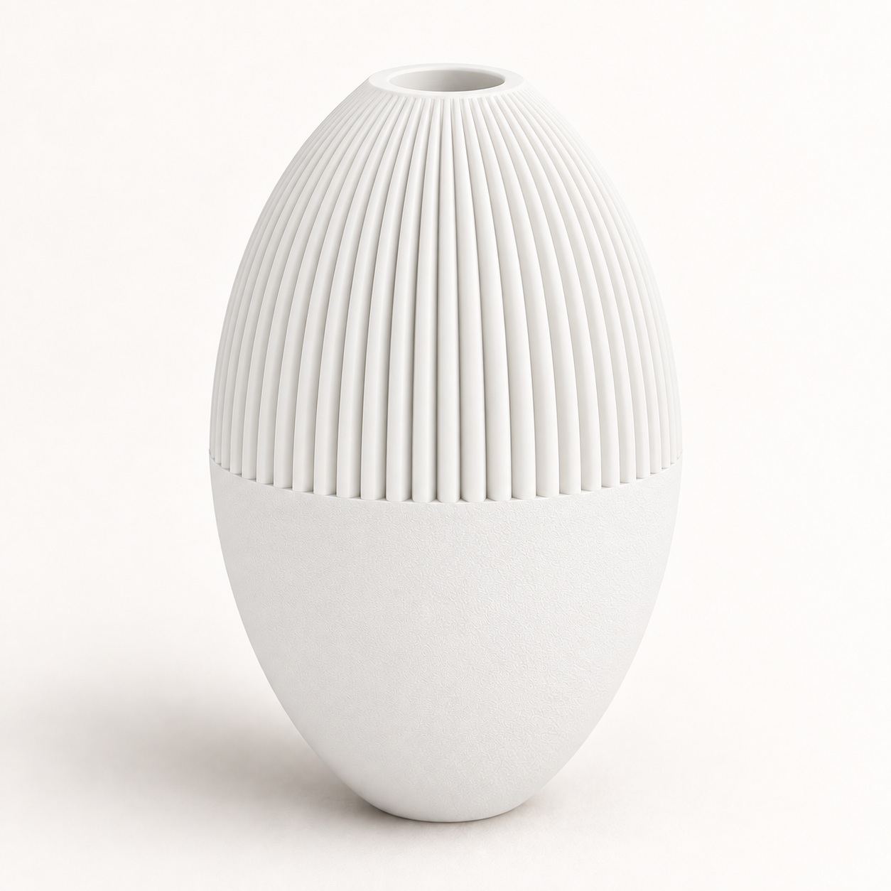 Vaso Julian Geométrico Criandê Branco