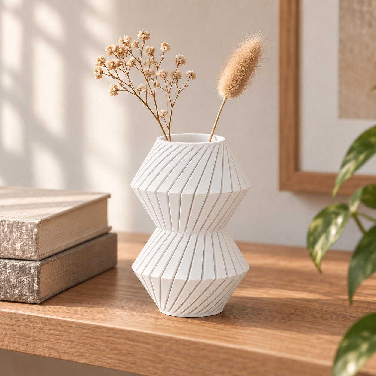 Vaso Roby Torcido Criandê Branco