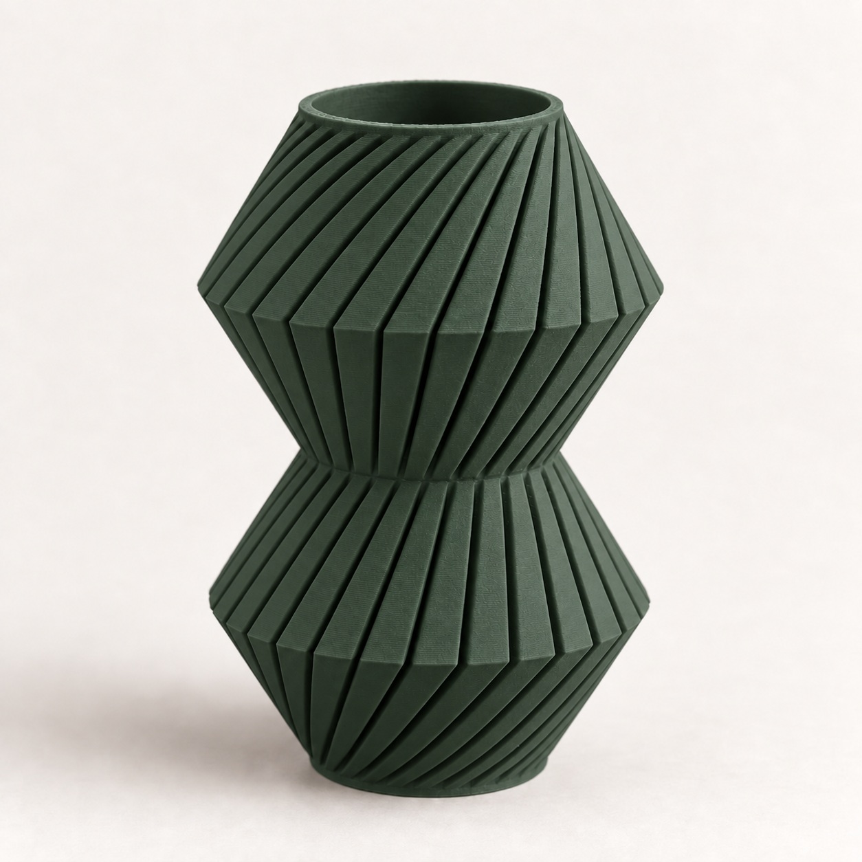 Vaso Roby Torcido Criandê Verde