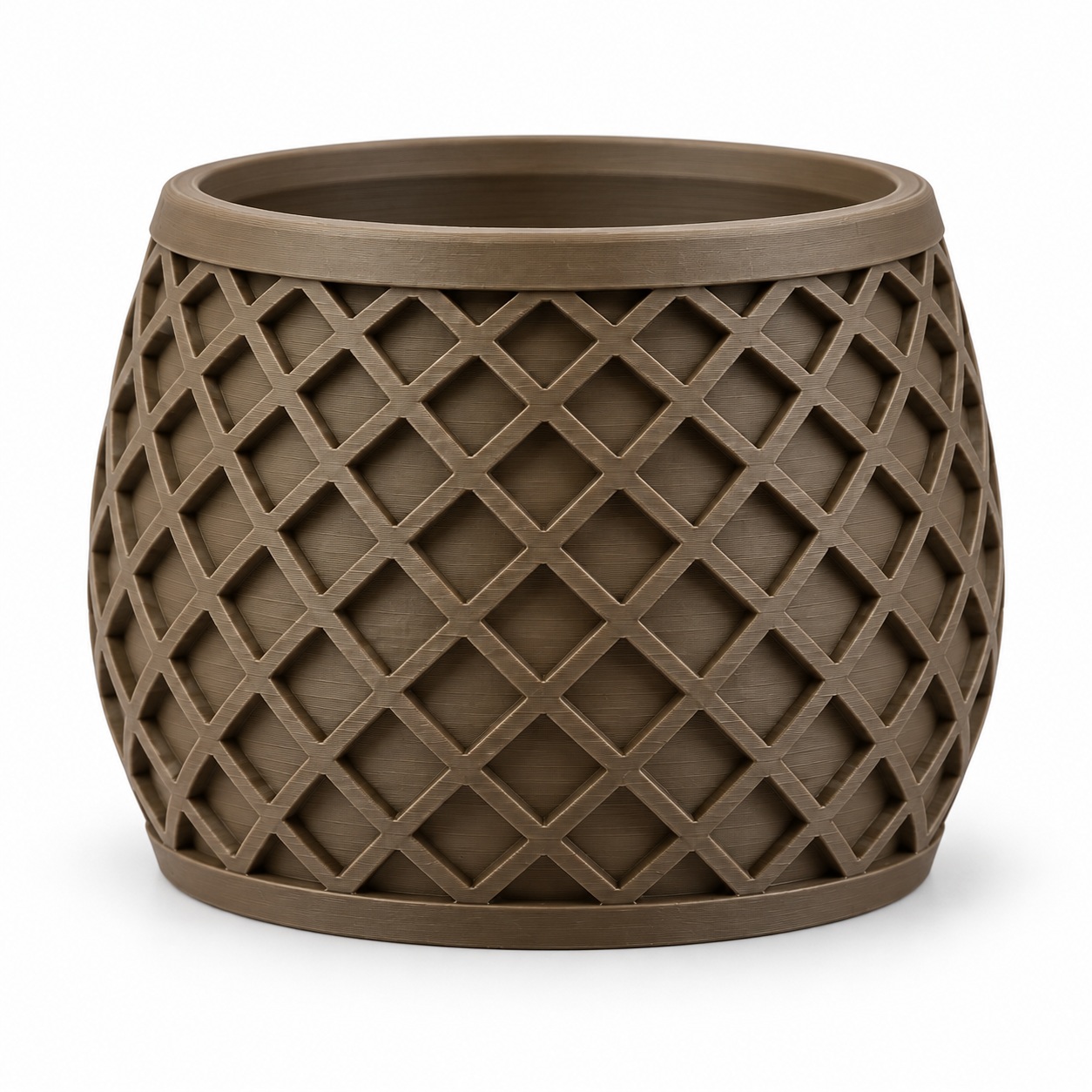 Vaso X Planter Geométrico Criandê Wood
