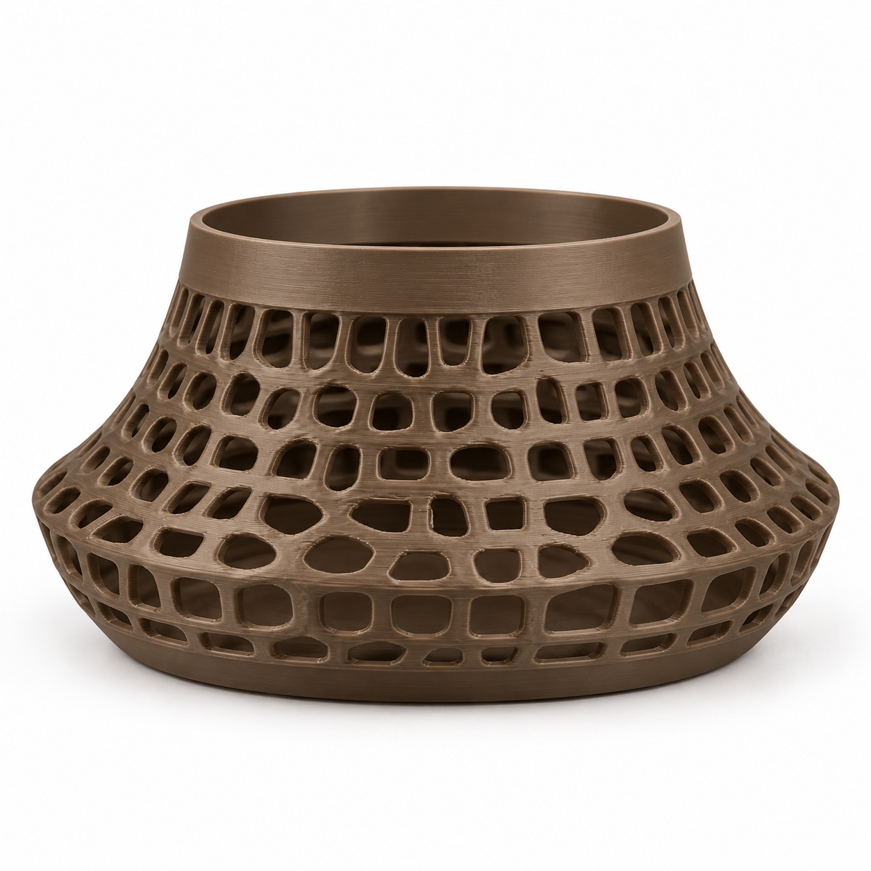 Vaso Karen Voronoi Baixo Criandê Wood
