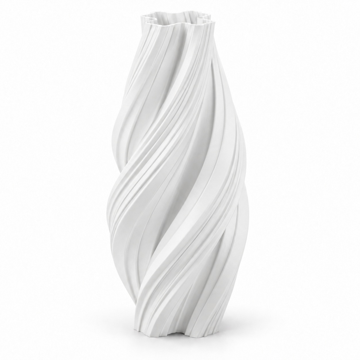 Vaso Espiral Margaret Criandê Branco