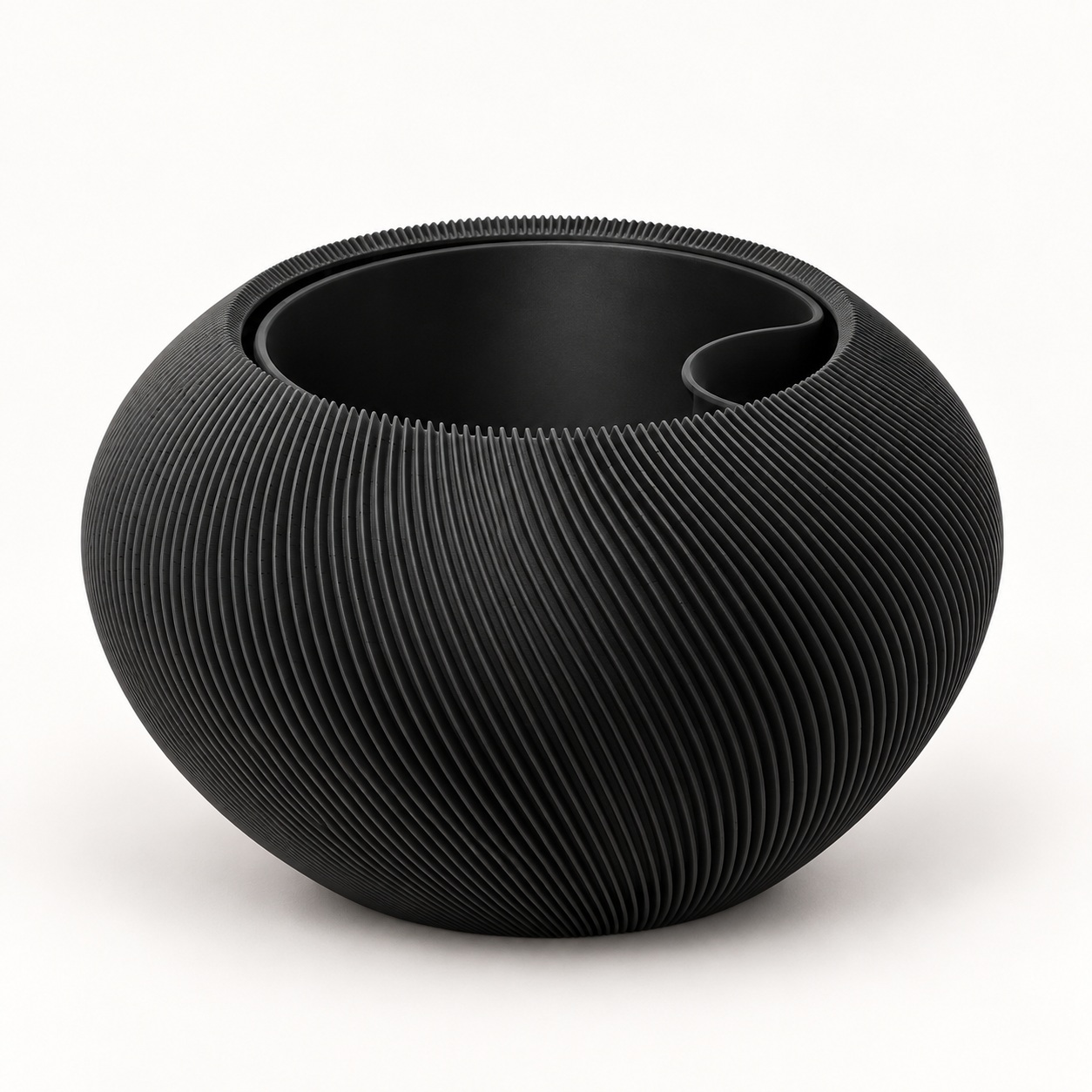 Vaso Grimalda com Inserto Criandê Preto