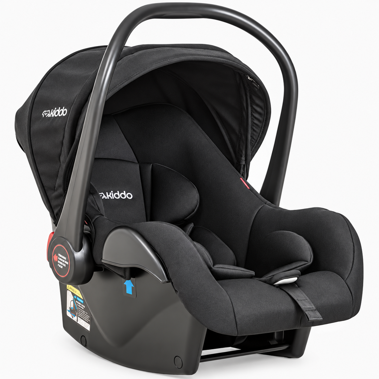 Bebê Conforto Kiddo Casulo Click Até 13 kg Preto