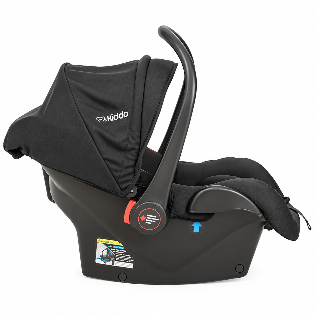 Bebê Conforto Kiddo Casulo Click Até 13 kg Preto
