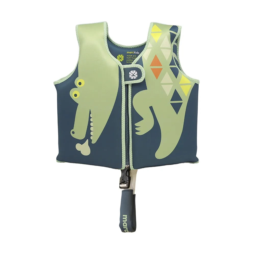 Colete Flutuador Infantil Répteis da Selva M (11-19 Kg) - Marckids