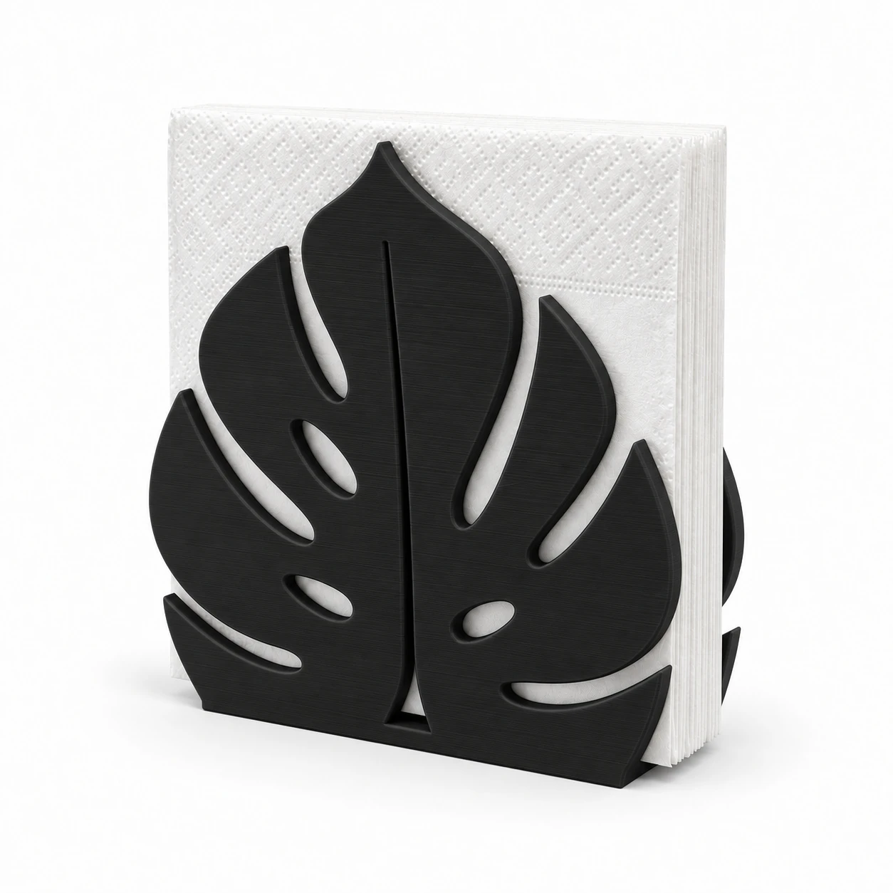 Porta-Guardanapo Monstera Criandê Preto