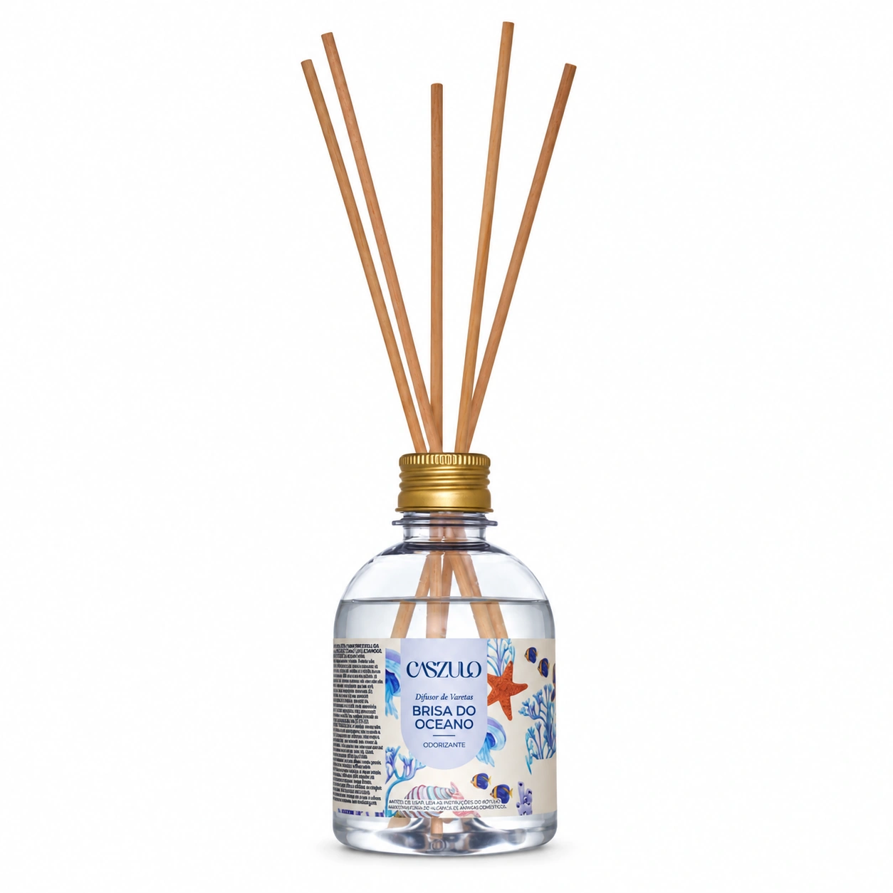 Difusor de Varetas Caszulo Via Aroma Brisa do Oceano 250 ml