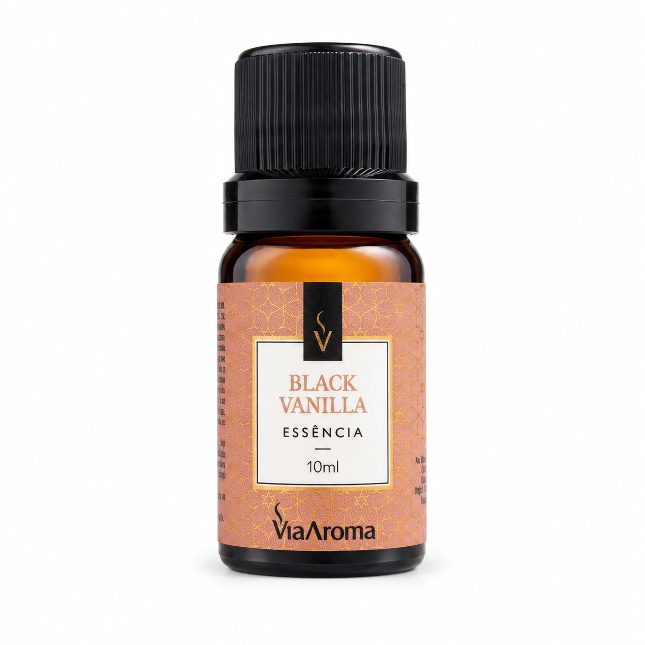 Essência Black Vanilla Via Aroma 10 ml