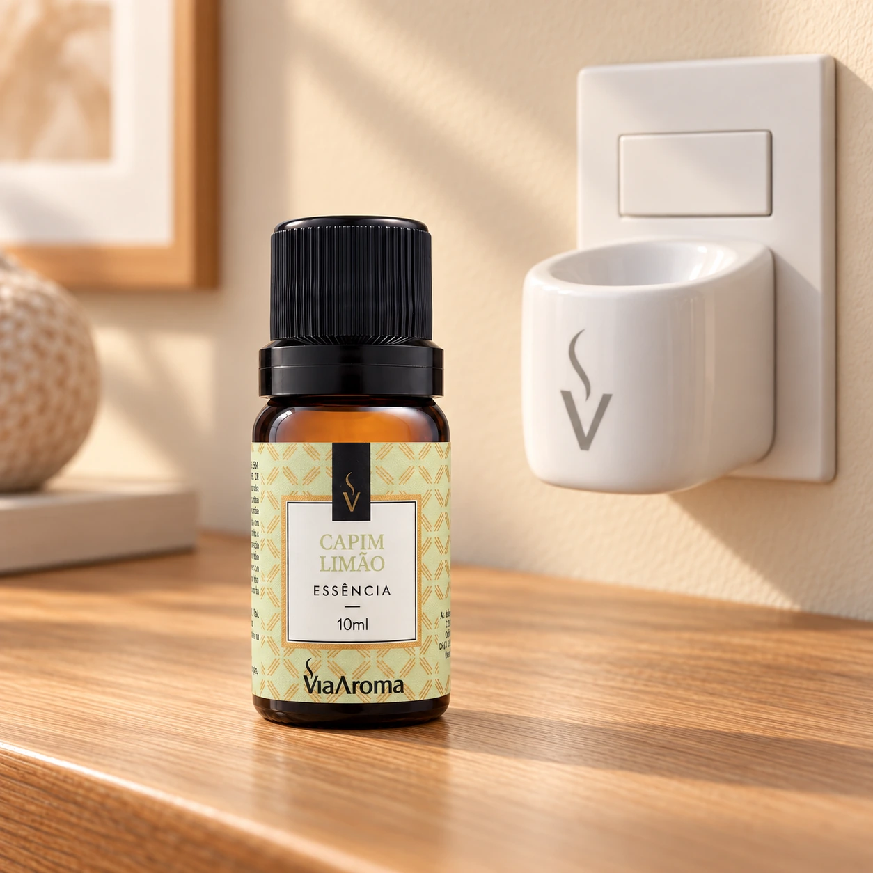 Essência Capim Limão Via Aroma 10 ml