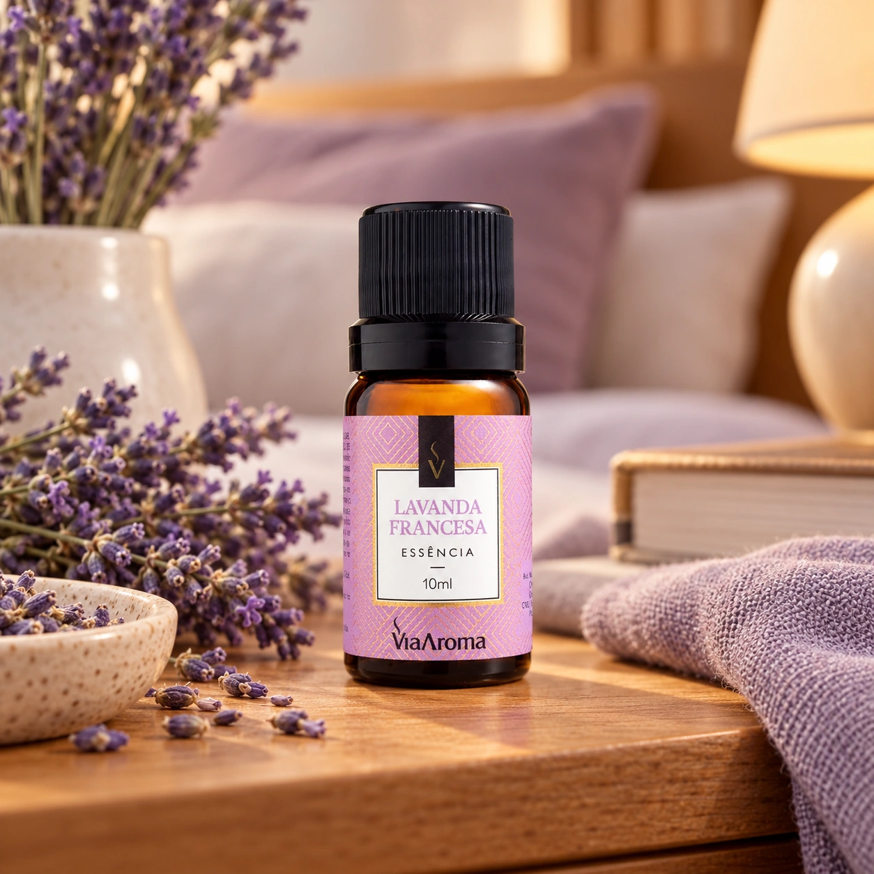 Essência Lavanda Francesa Via Aroma 10 ml