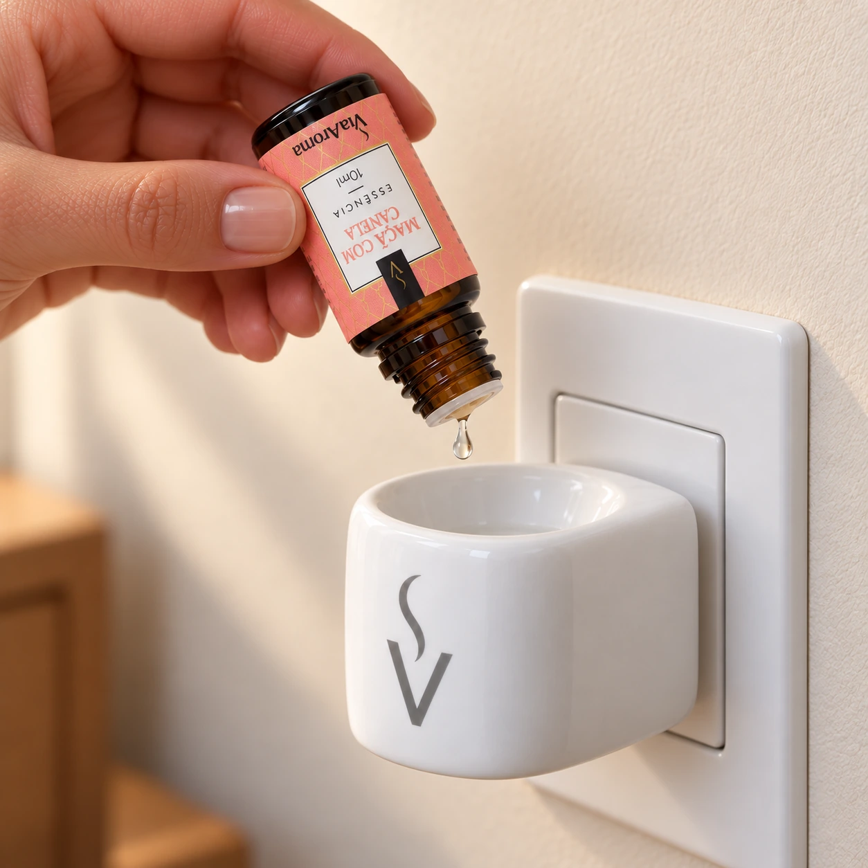 Essência Maçã com Canela Via Aroma 10 ml