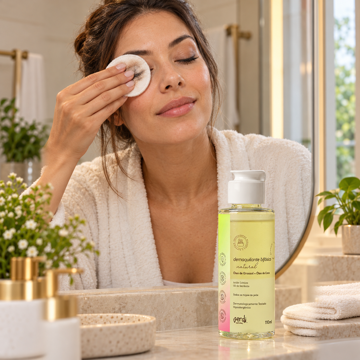 Demaquilante Bifásico Natural 110 ml – Verdi Natural