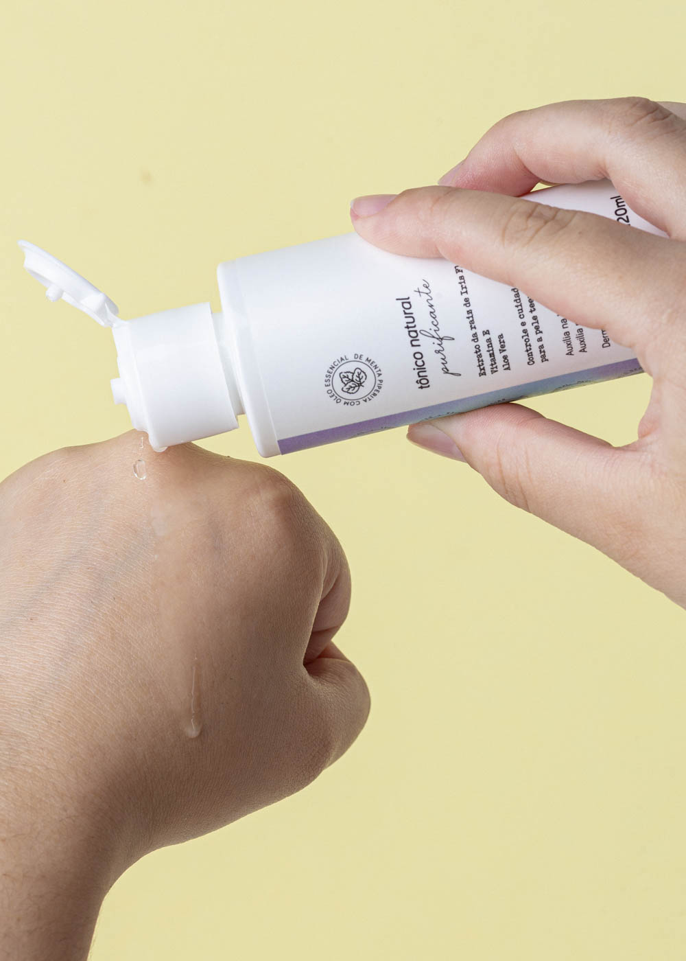 Tônico Facial Natural Purificante para Pele com Acne e Oleosa 120 ml – Verdi Natural