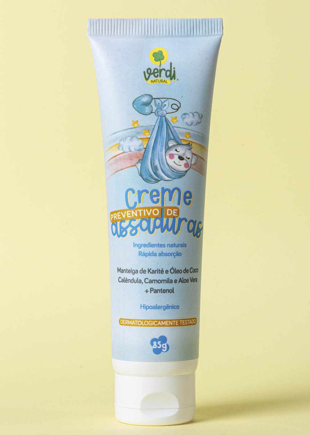 Creme Preventivo de Assaduras para Bebê 85 g – Verdi Natural