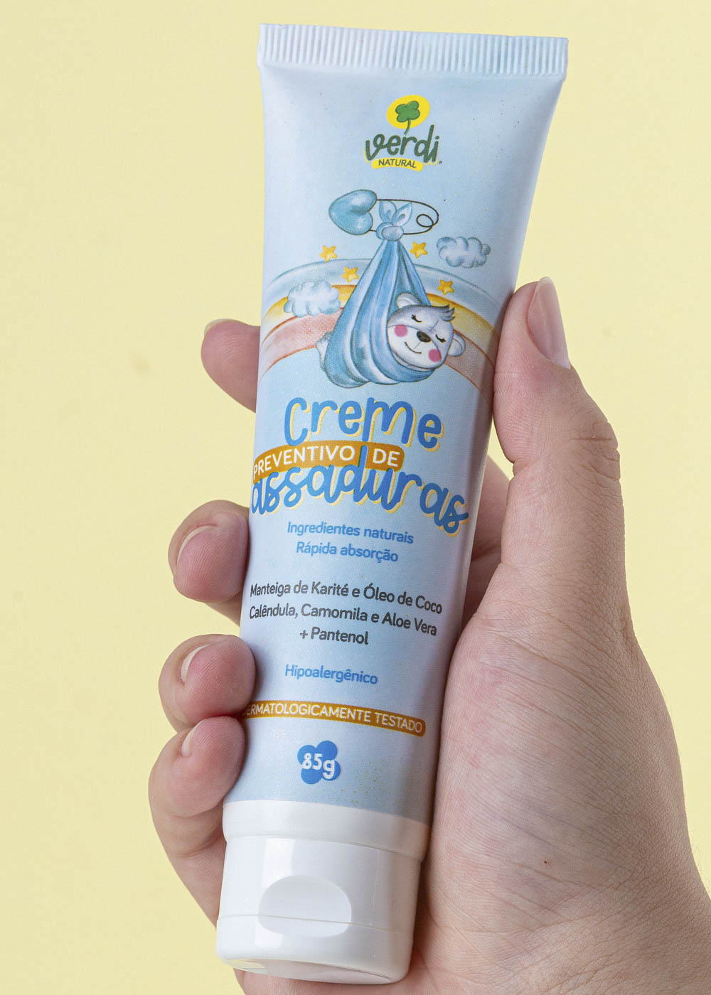 Creme Preventivo de Assaduras para Bebê 85 g – Verdi Natural