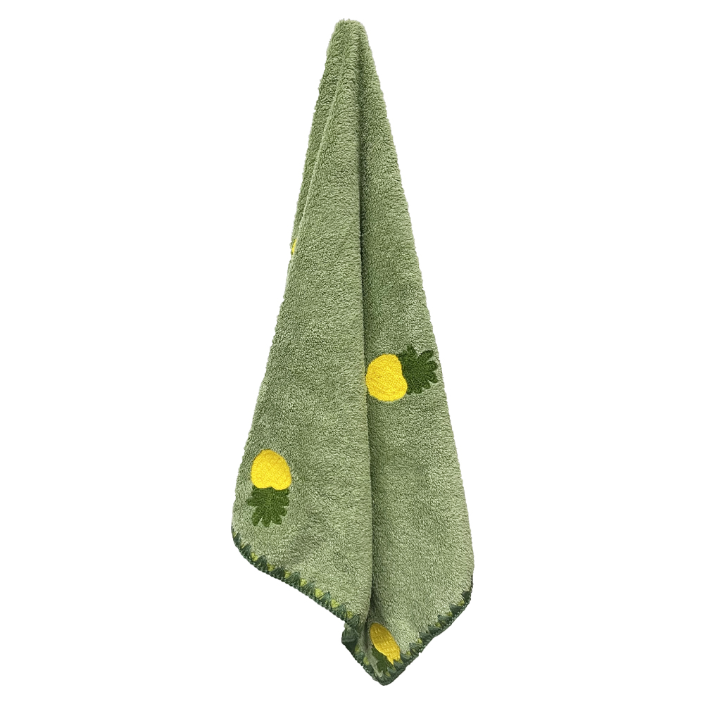 Pano de Copa Laço Home Power Sec 40x60cm Frutas Abacaxi Verde
