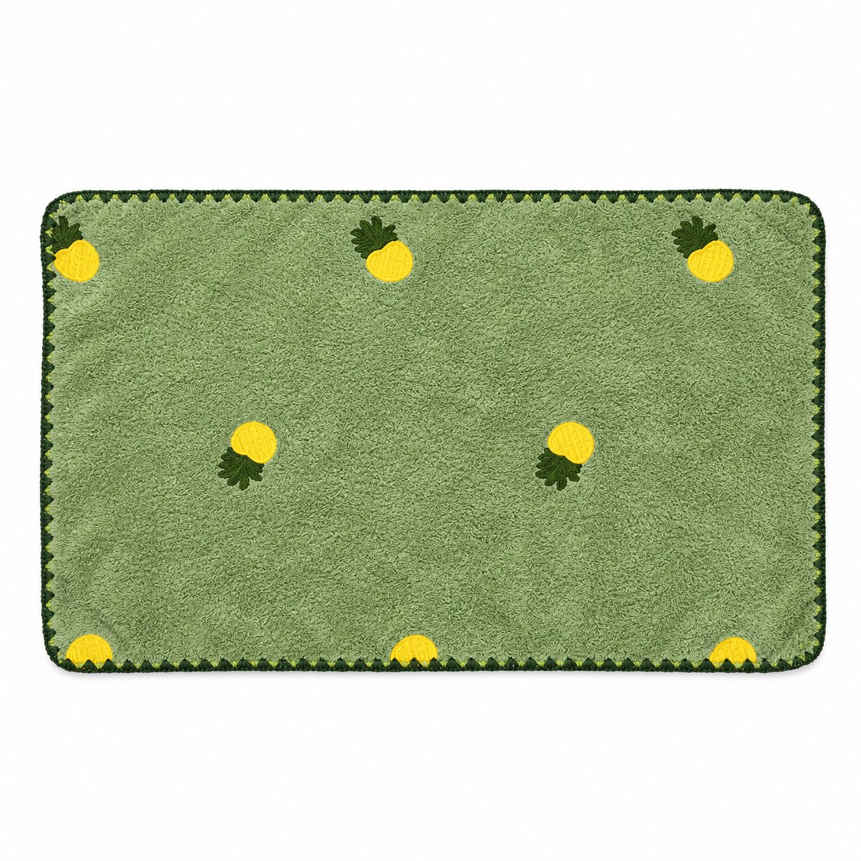 Pano de Copa Laço Home Power Sec 40x60cm Frutas Abacaxi Verde