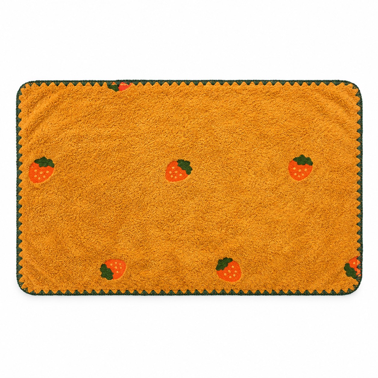 Pano de Copa Laço Home Power Sec 40x60cm Frutas Morango Ocre